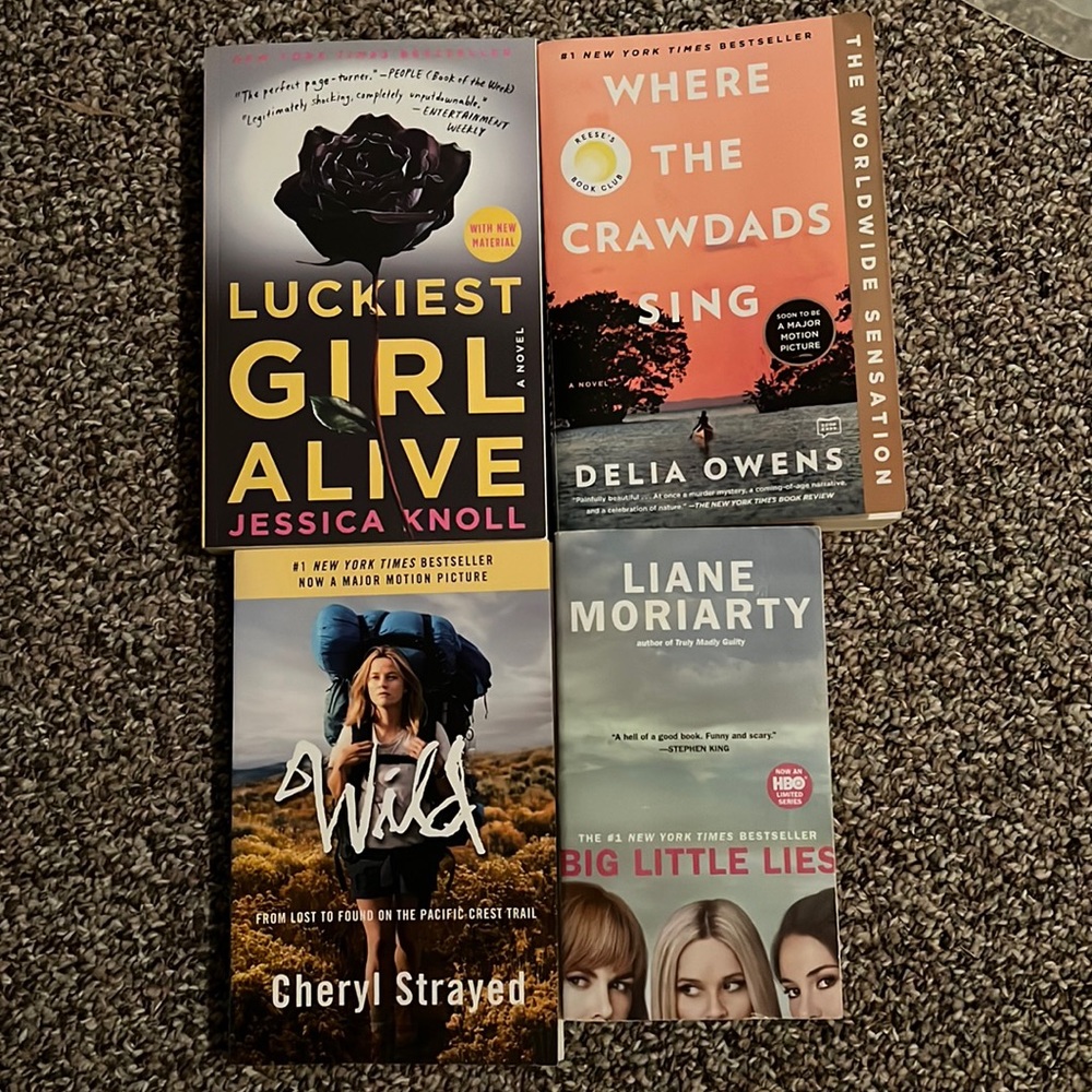 Popular movies & tv - 4 book bundle!